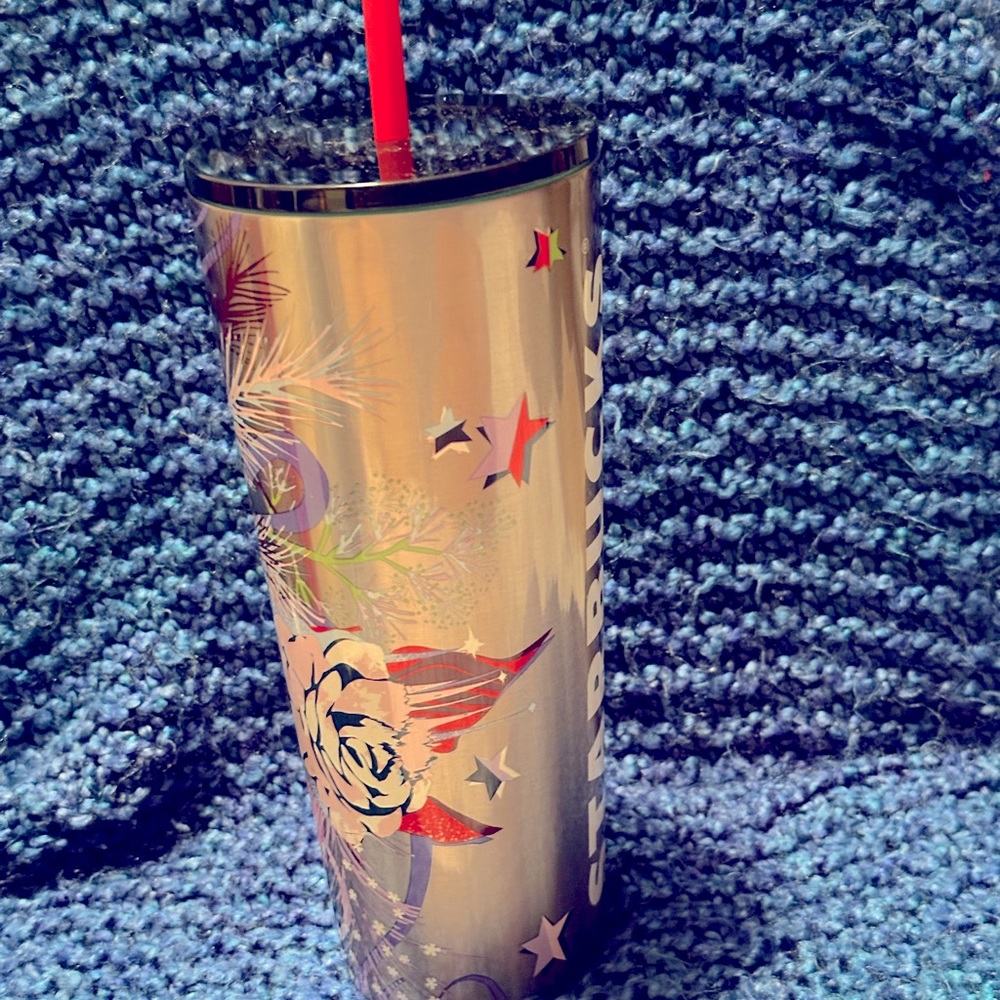 Starbucks Stainless Steel Cup 2023 Xmas. NWT 24oz.